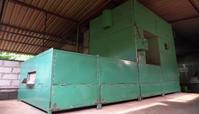 Oilfired flatbed dehydration dryer in Sri Lanka by SaviruTech