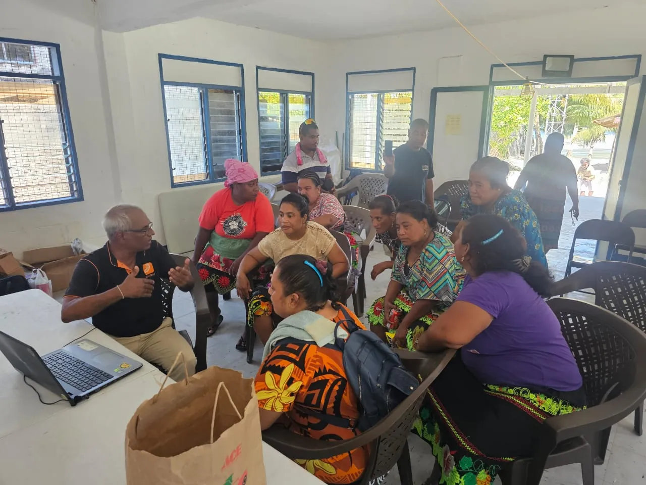 SaviruTech dehydration machine being assembled locally